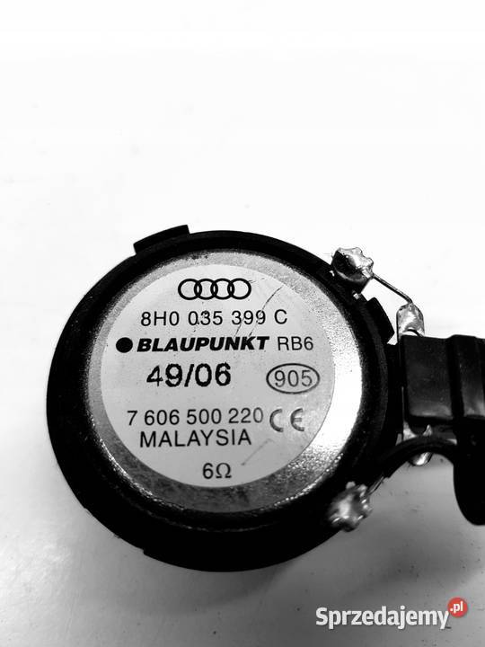 GŁOŚNIK WYSOKO TONOWY AUDI A3 A4 A6 8H0035399C osobowe
