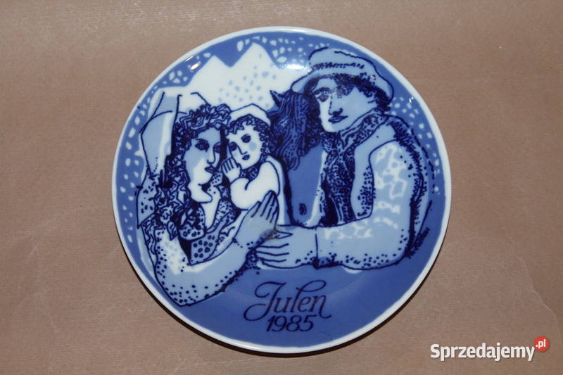 Talerz kolekcjonerski Christmas Plate 1985 1005 Szczecin sprzedam