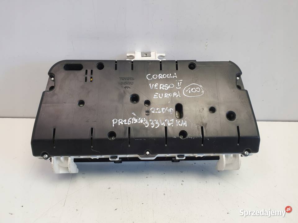 Corolla Verso II 22 D4D LICZNIK ZEGARY Europa osobowe Rudka