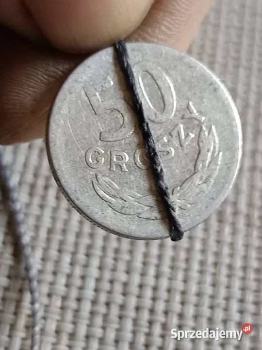 Sprzedam monete 50 gr 1949 r vbnnn lubelskie Chełm sprzedam