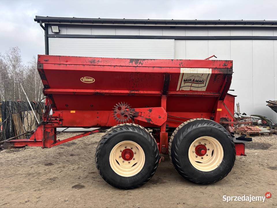 Rozsiewacz siewnik do wapna Vicon nawozu nawozów