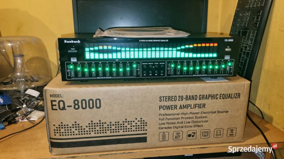 Korektor EQ8000 Professional EQ equalizer Wzmacniacze i pokrewne Warta sprzedam