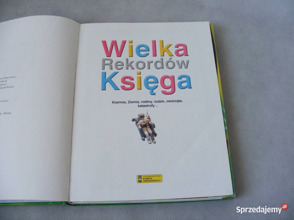 Wielka Księga Rekordów Oxford Encyklopedia sprzedam