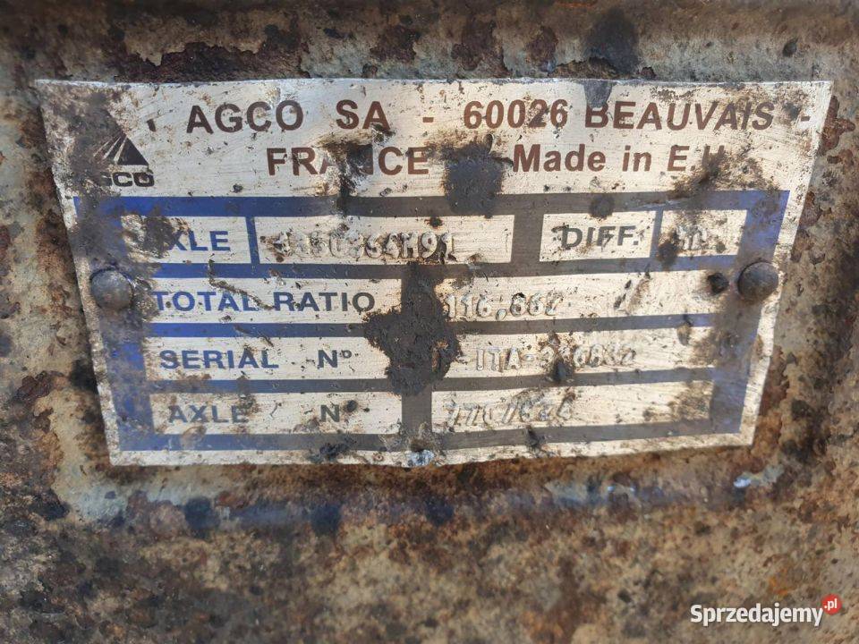ZWROTNICA PRAWA PRZÓD VALTRA S 323 AGCO Lipno