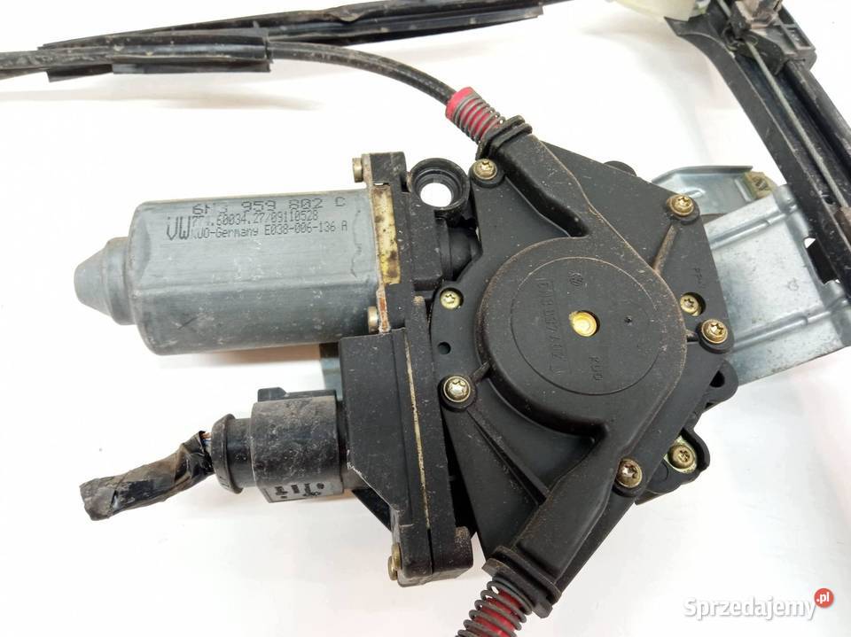 MECHANIZM SZYBY PRAWY PRZÓD 5D 6N3959802C VW