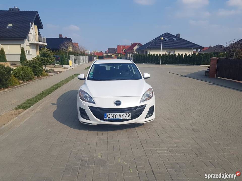 MAZDA 3 BIAŁA PERŁA ASR (kontrola trakcji) Motoryzacja Grodków