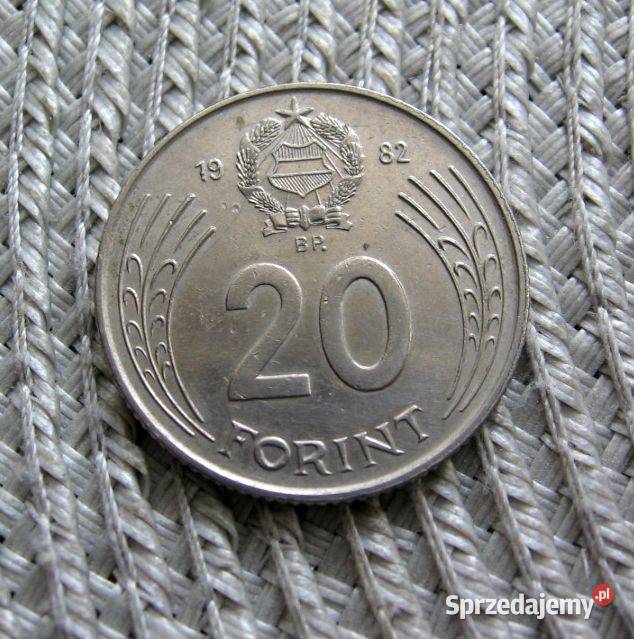 Węgry 20 Forint 1982r