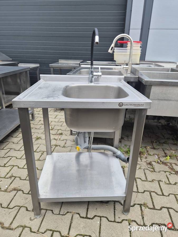 Zlew Gastronomiczny 1 Komorowy z Półką 706085 B Gastronomia wielkopolskie Ostrów Wielkopolski sprzedam
