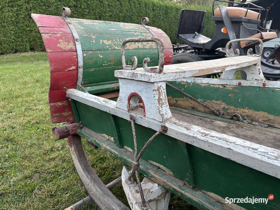 Zabytkowe oryginalne sanie Podlasie Lubelskie Biłgoraj sprzedam