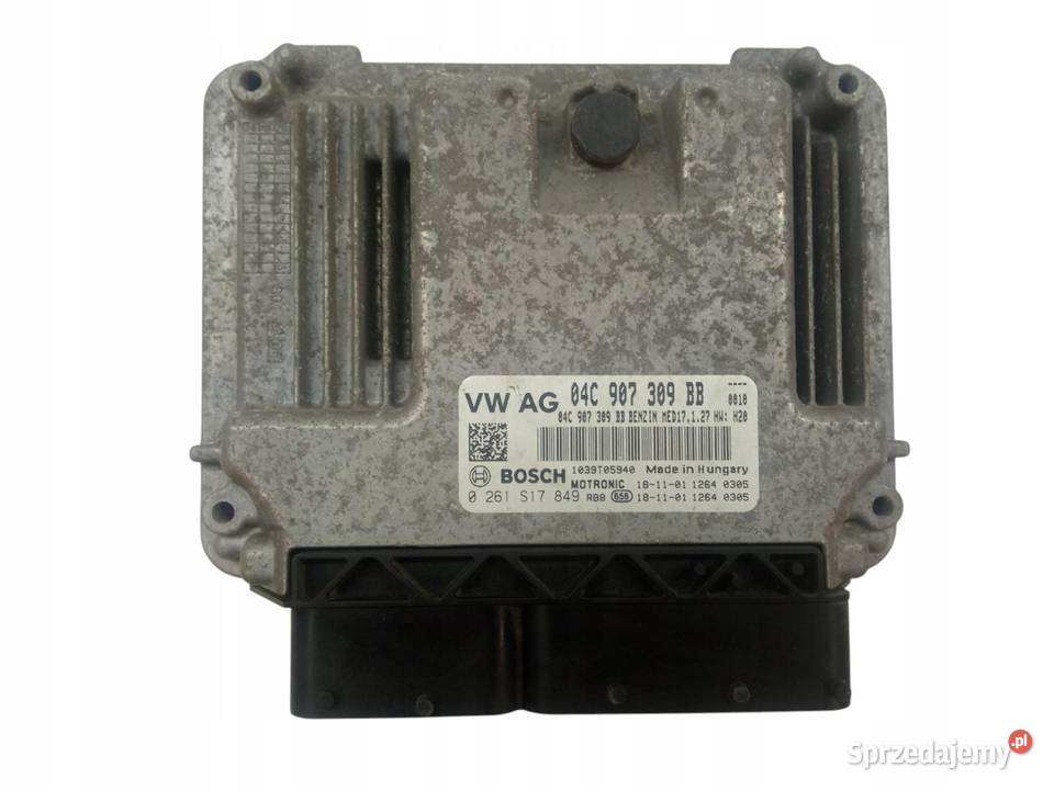 STEROWNIK SILNIKA 04C907309BB 10 B Skoda Rapid I