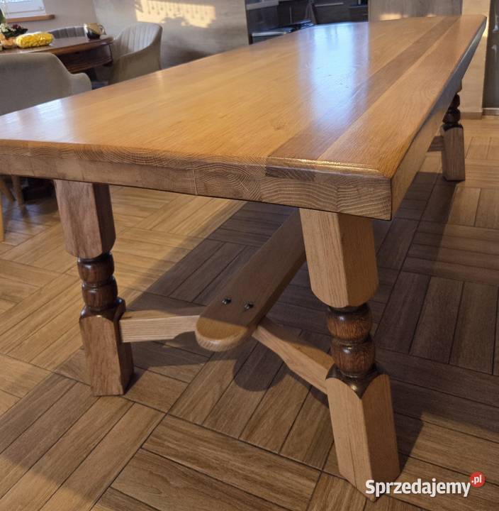 Stół debowy 75cm podlaskie Netta-Folwark