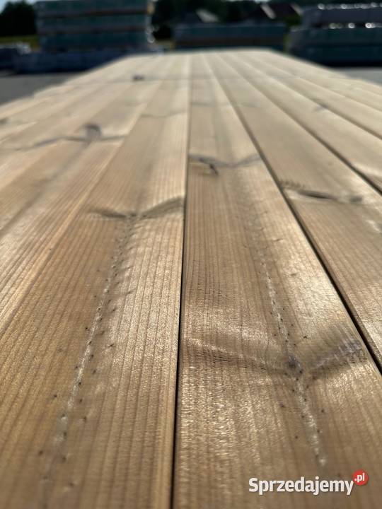 Deska sosnowa do budowy sauny beczki KL AB