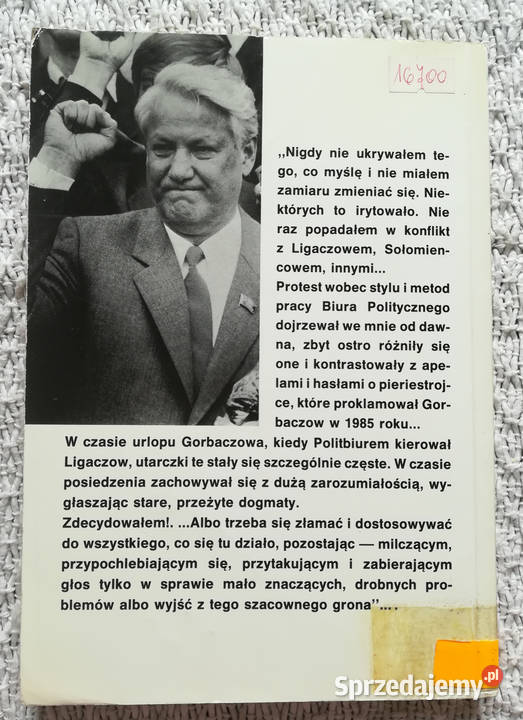 Wyznania Borys Jelcyn miękka Białystok