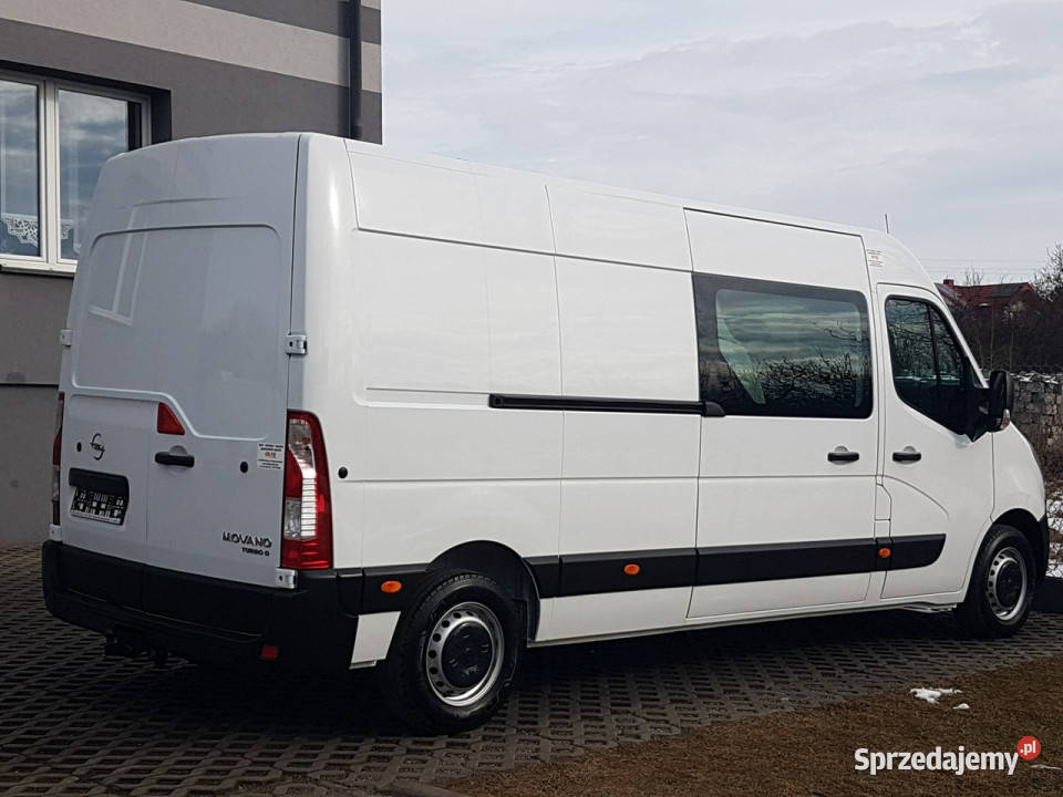 Opel Movano MASTER 7 OSÓB L3H2 BRYGADÓWKA DŁUGI Poręba sprzedam