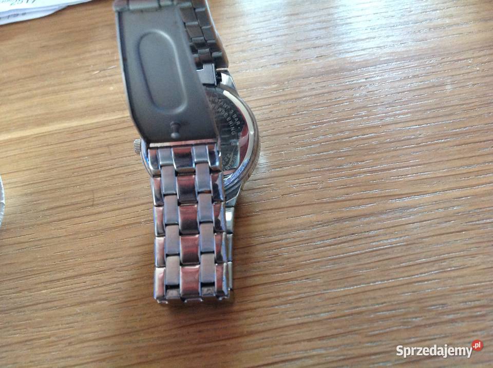 Zegarek Męski Srebrny Aspect Bransoleta Nowa Sól