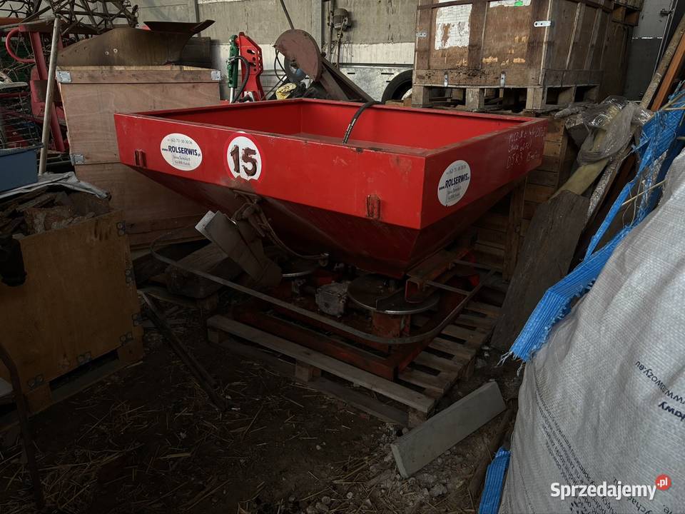 Rozsiewacz Jarmet 600 dwutalerzowy wielkopolskie Janków sprzedam