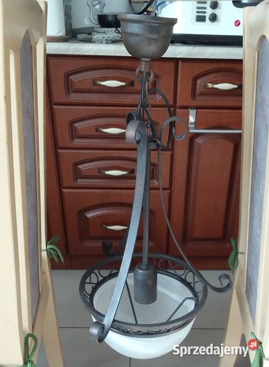 ŻYRANDOL LUMINEX Lampa wisząca metal kol Lampy wiszące Rewal