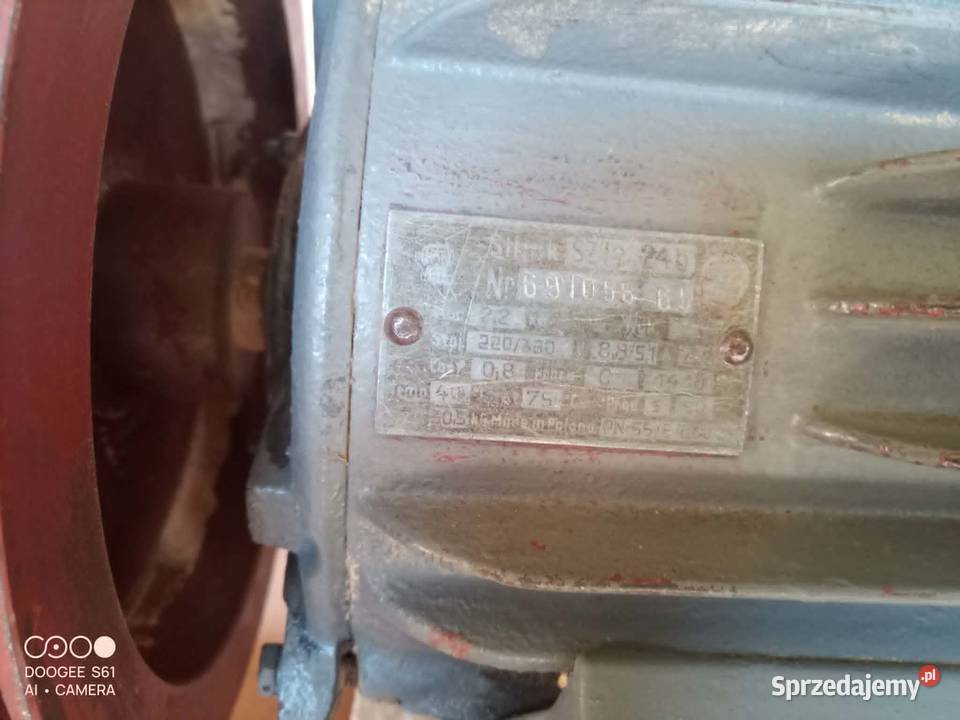 Sprzedam silnik 22 KW Chajew