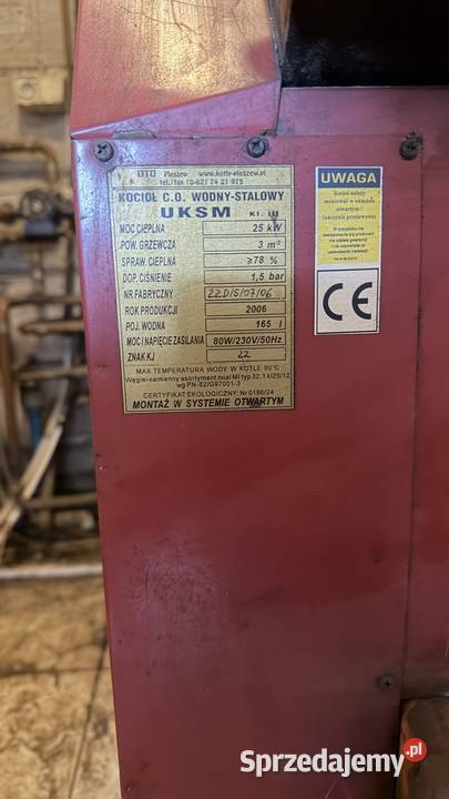 piec miałowy węglowy na 25kw