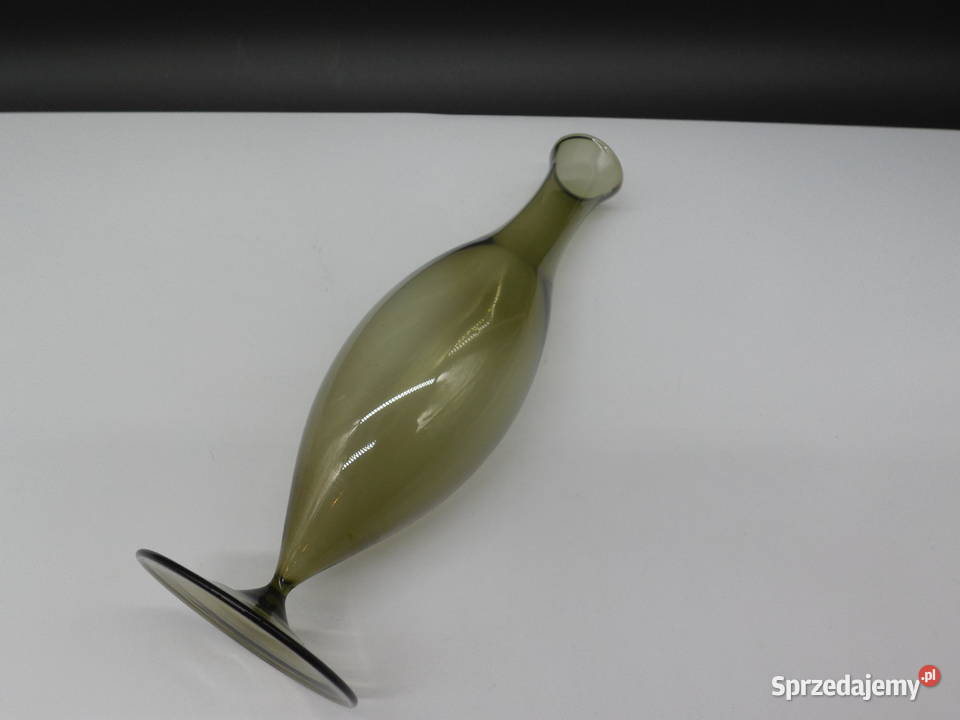 Wazon solifleur vintage midcentury szkło Porcelana i szkło Raszków