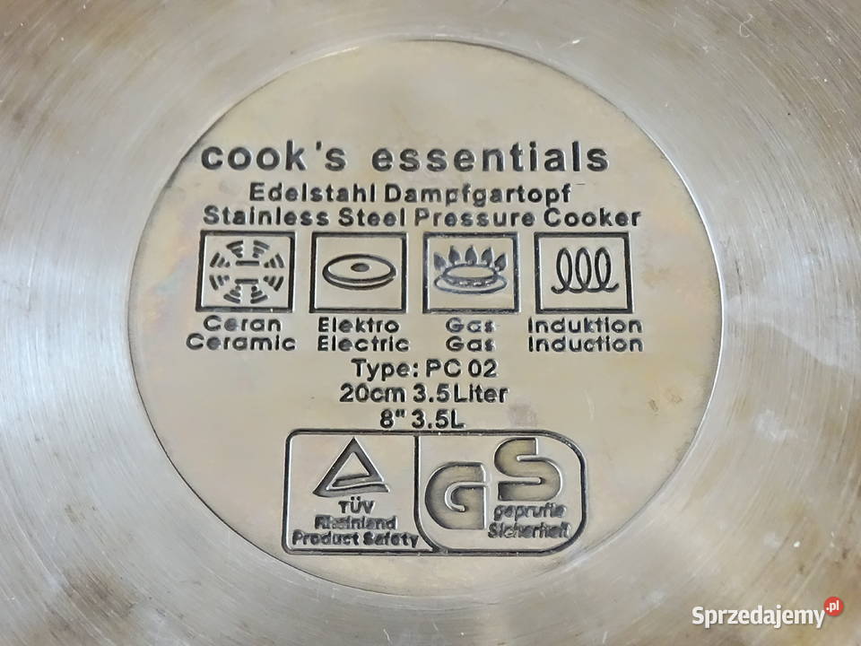 Szybkowar Cooks Essentials PC 02 35L Indukcja