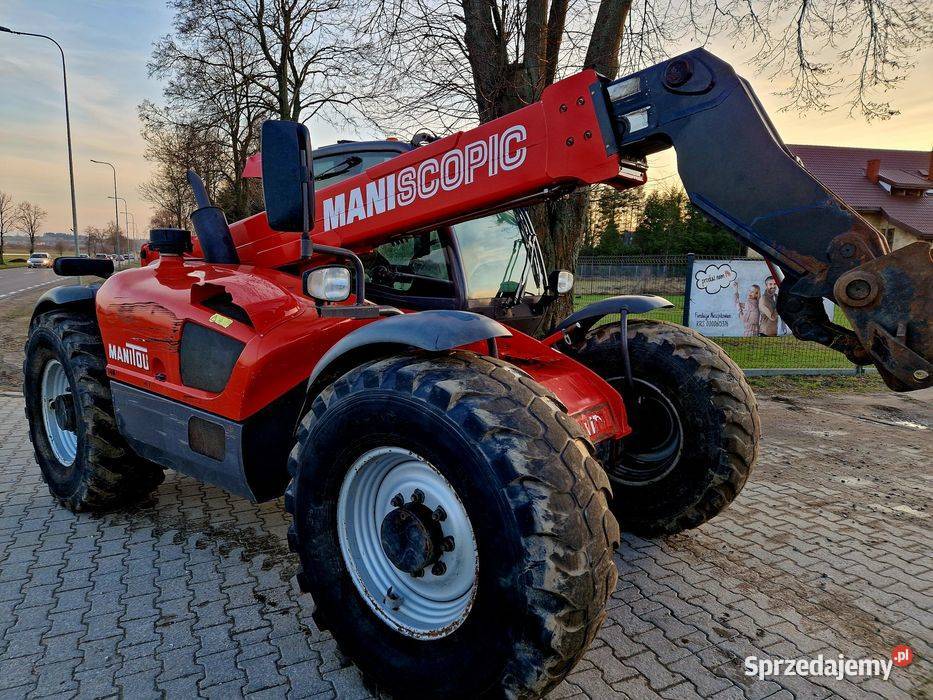 Manitou MLT 735120 LSU 2010r ładny stan Brutto Dobrzyniewo Duże