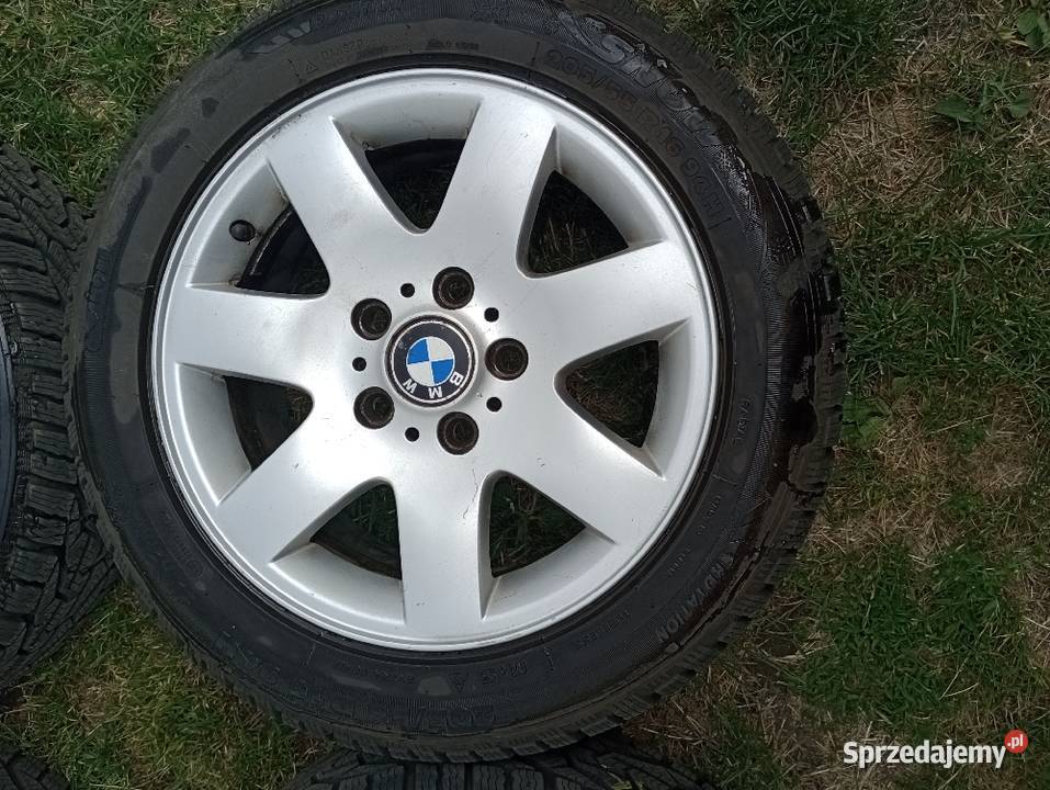 Alufelgi BMW 16 opony zimowe felgi aluminiowe wielkopolskie sprzedam