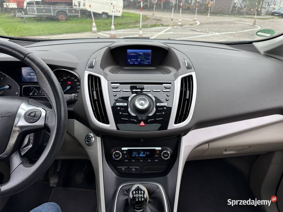 Ford C BENZYNA Klimatronik Nawigacja Kamera wielkopolskie Konin