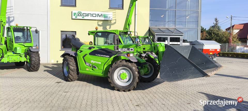 Ładowarka teleskopowa Merlo TF357CS140 demo wielkopolskie Łubowo