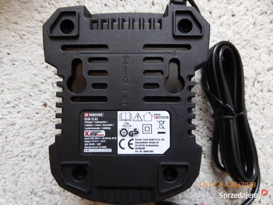 Nowa ładowarka 12V24A Parkside PLGK 12 A1 Olsztyn