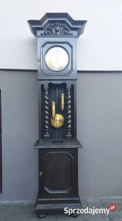 134 Stary zegar podłogowy Kienzle styl gdański Tczew