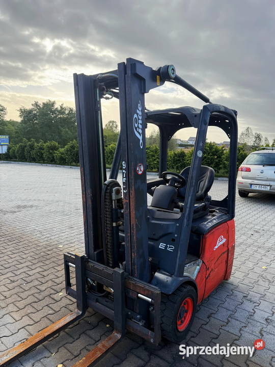 wózek widłowy elektryczny LINDE E12 TRIPLEX 46m