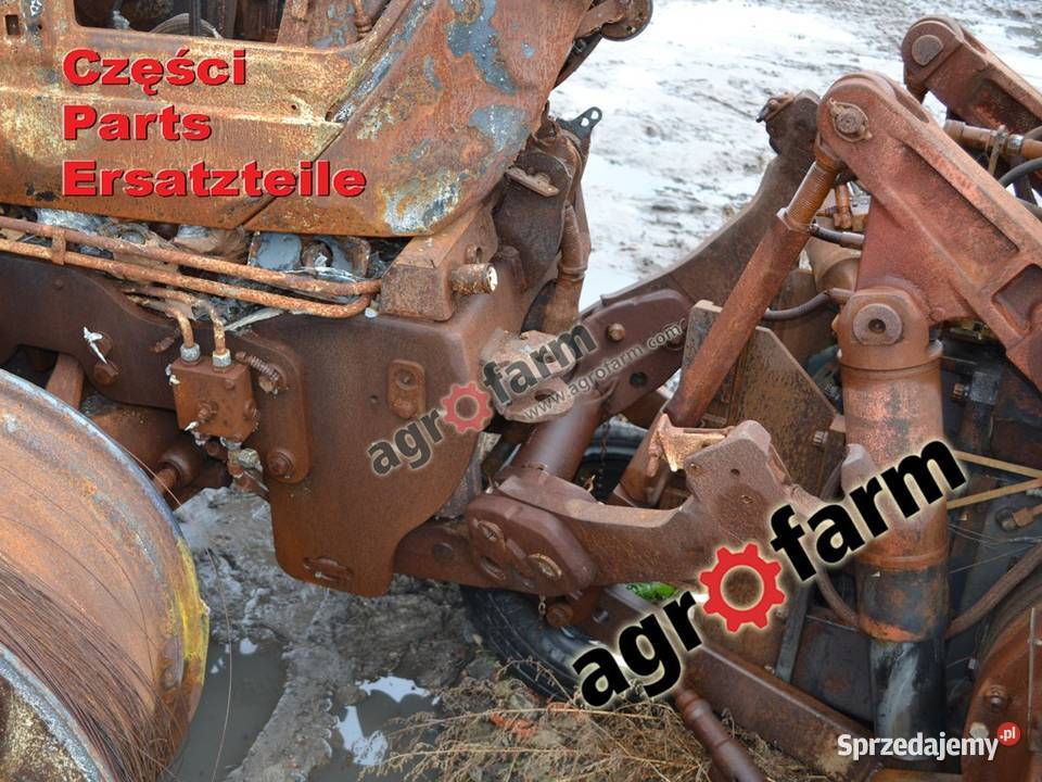 Deutz Agrotron 620 TTV części skrzynia biegów oś Byków