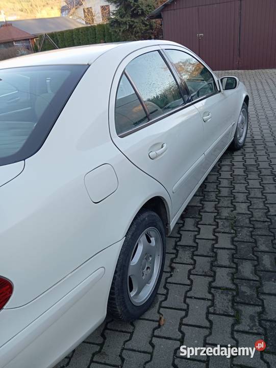 Mercedes W211 Biały 27 do jazdy Pozostałe Krynica-Zdrój sprzedam