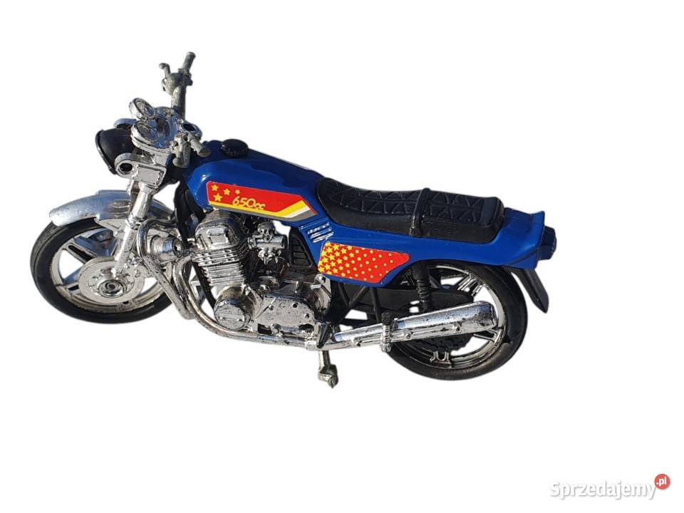 Stara zabawka model motocykla lata 7080 unikat Cieszyn