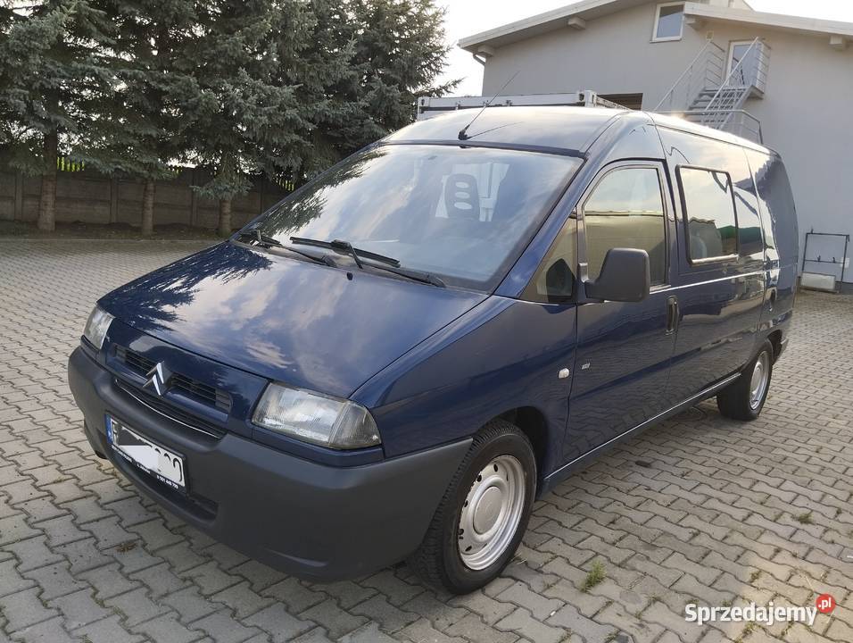 Citroen Jumpy 6osobowy Long długi paka 20 HDI 90 radio Jarosław sprzedam