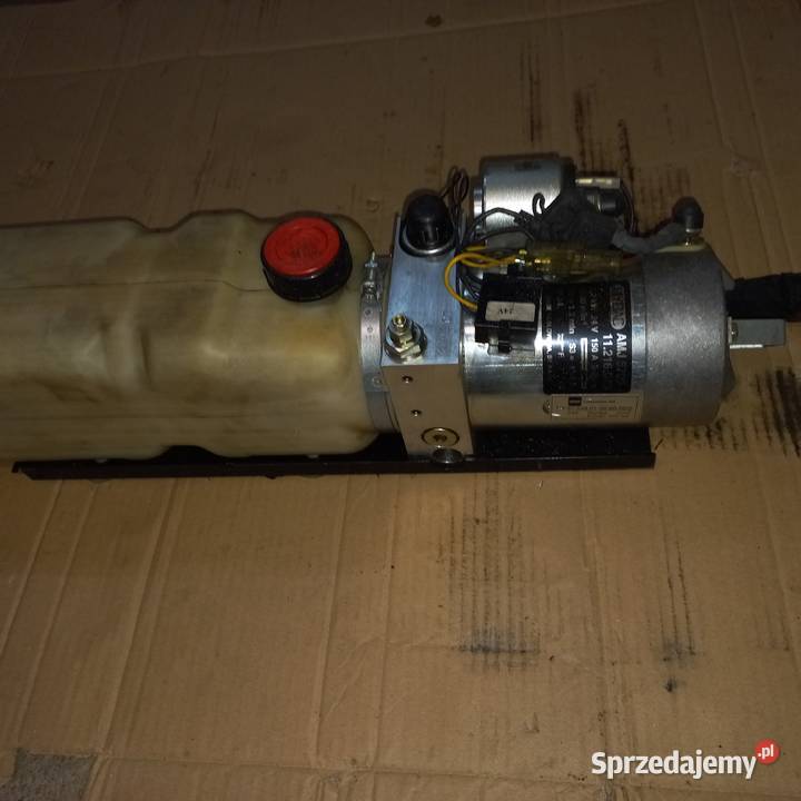 Agregat hydrauliczny pompa silnik 24V winda Mbb Przykona