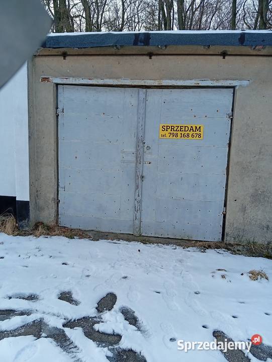 Garaż murowany Będzin