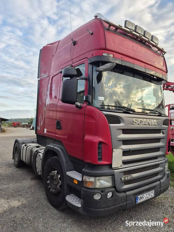 Scania r420 hydraulika Rok produkcji 2009 Biała Podlaska