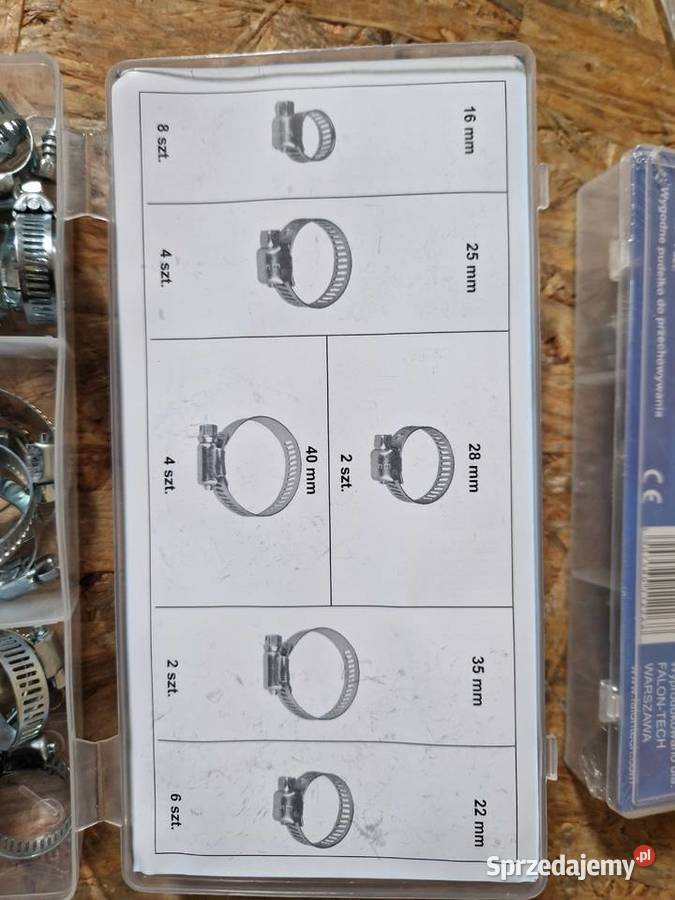 OPASKI ZACISKOWE ŚLIMAKOWE ZESTAW 26 1640 mm wielkopolskie Głogowa sprzedam