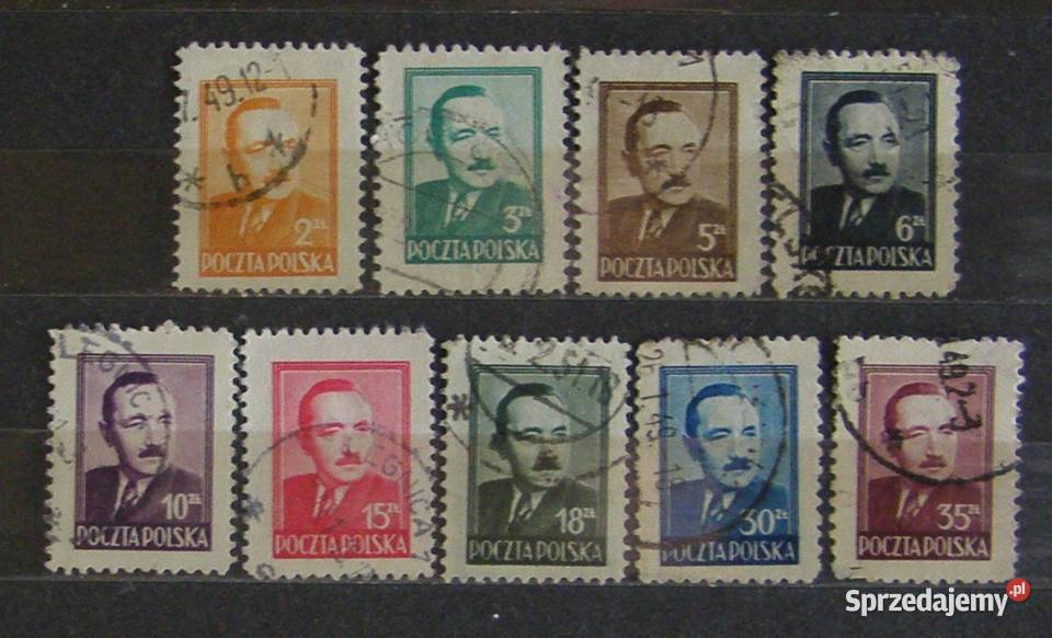Znaczki pocztowe Polska zestaw 38