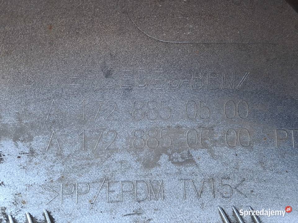 MERCEDES SLK SLC W172 R172 AMG ZDERZAK PRZÓD Bieleń