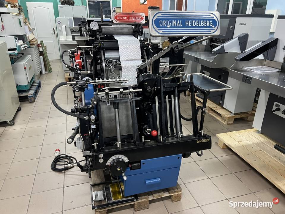 Złociarka Heidelberg Tiegel TP Letterpress Radom