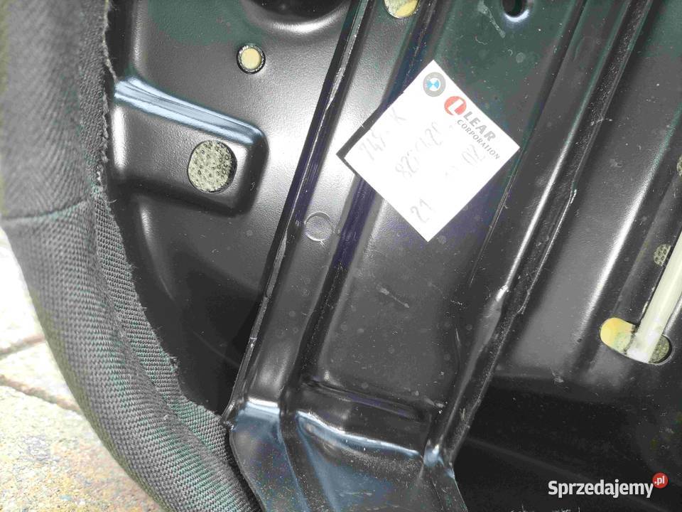 Fotel kierowcy BMW E46 SEDAN TOURING stan Motoryzacja Poręba sprzedam
