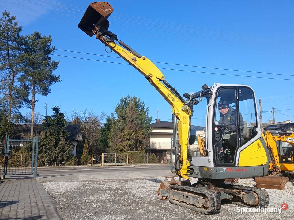 Mini koparka Neuson Et18 z 2019r 3 łyżki 2 tony Złoczew