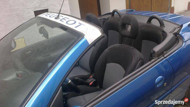 Peugeot 206 cc niebieski kraków radio / CD Kraków sprzedam