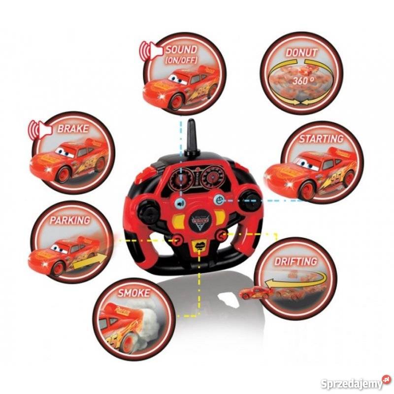 Zdalnie sterowany Zygzak McQueen Ultimate RC Dickie Warszawa
