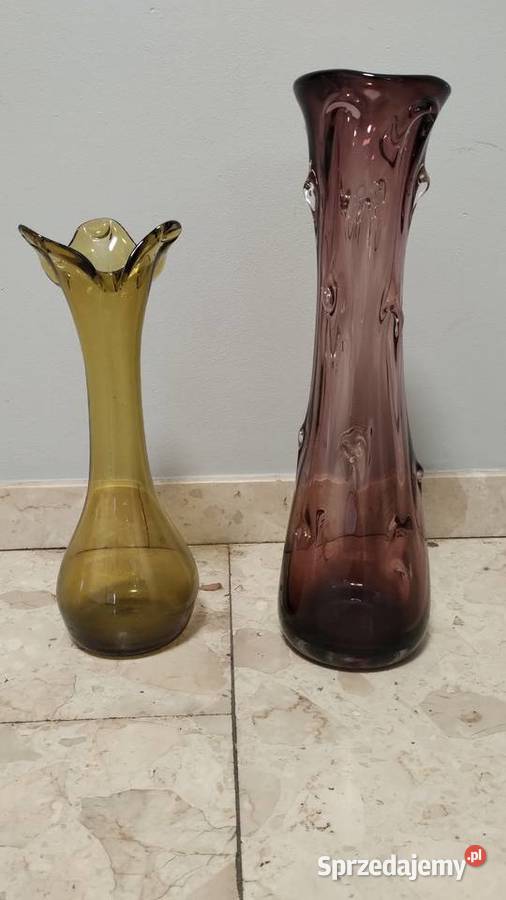 3 wazony PRL Poznań