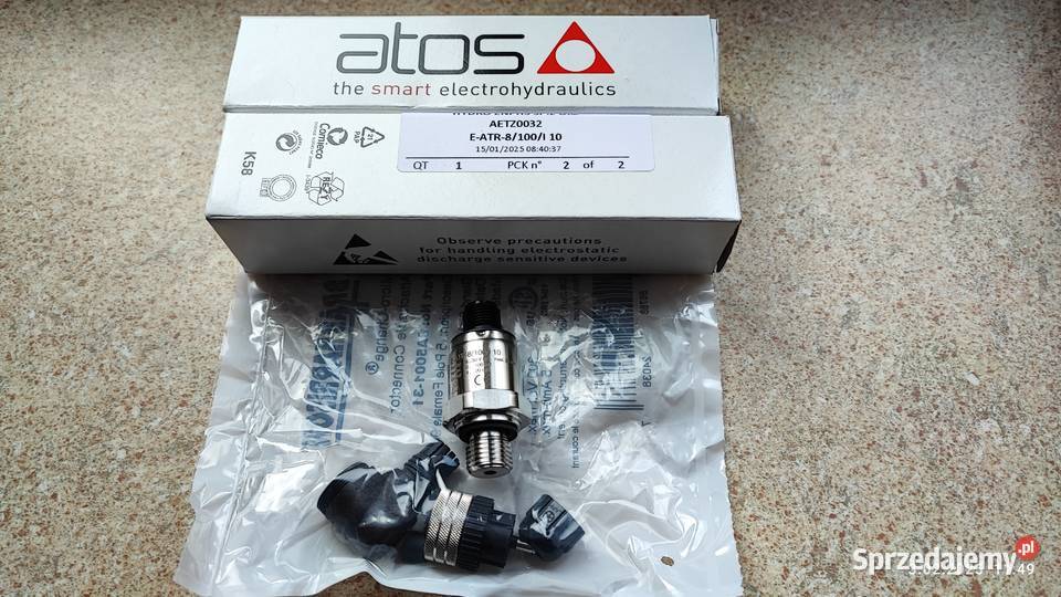 Przetwornik ciśnieniowy EART8100 ATOS śląskie Bielsko-Biała