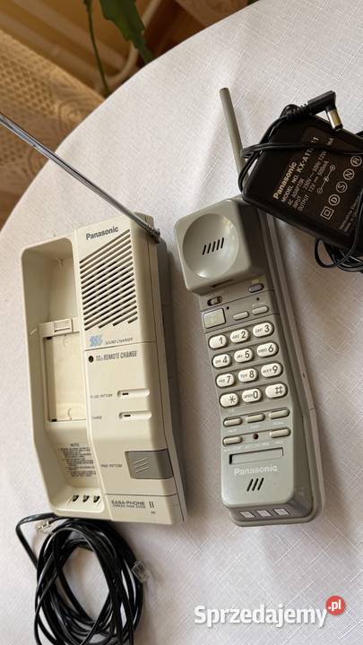 2 Aparaty telefoniczne stacjonarne Panasonic lubelskie Lublin sprzedam